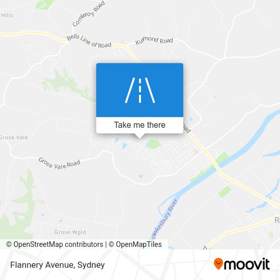 Flannery Avenue map