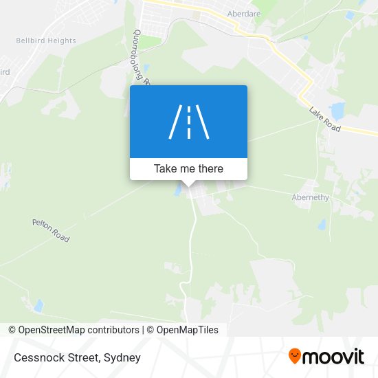 Cessnock Street map