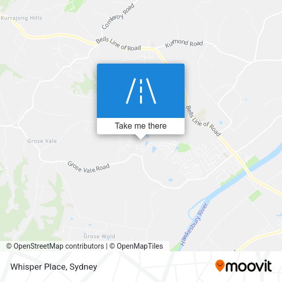 Whisper Place map