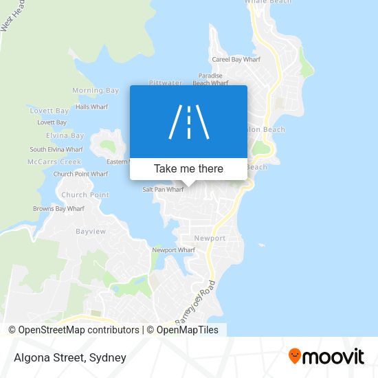 Algona Street map