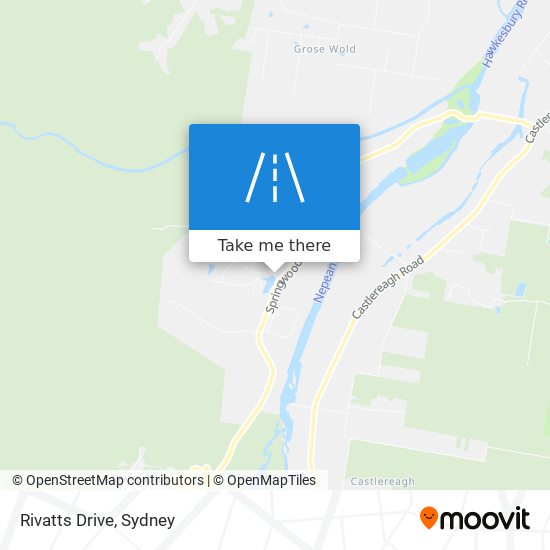 Rivatts Drive map