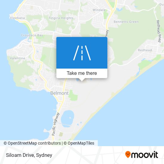 Siloam Drive map