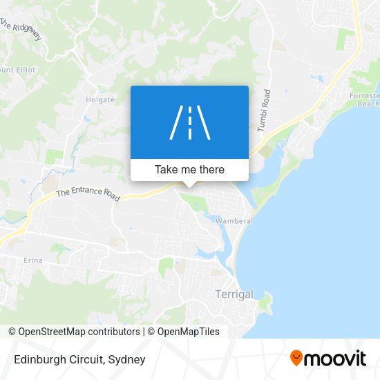 Edinburgh Circuit map