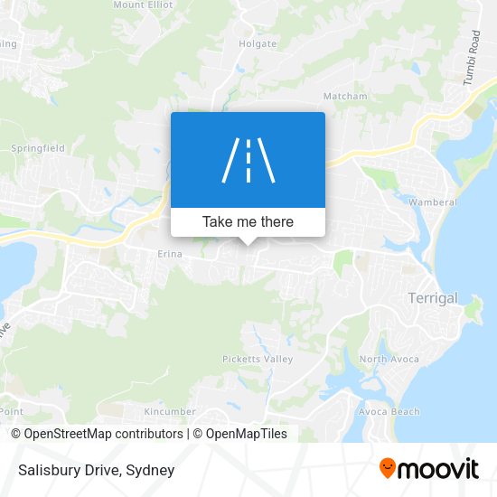 Salisbury Drive map