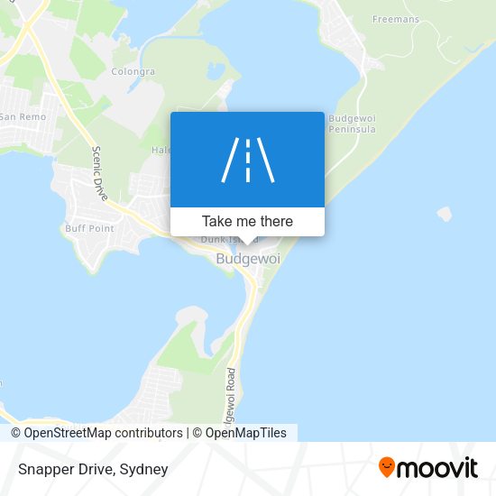Snapper Drive map