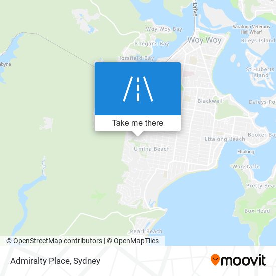 Admiralty Place map