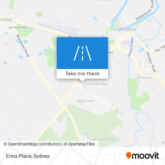 Erina Place map