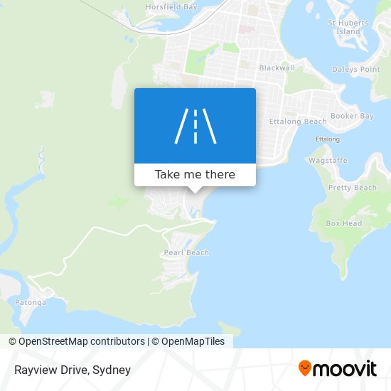 Mapa Rayview Drive