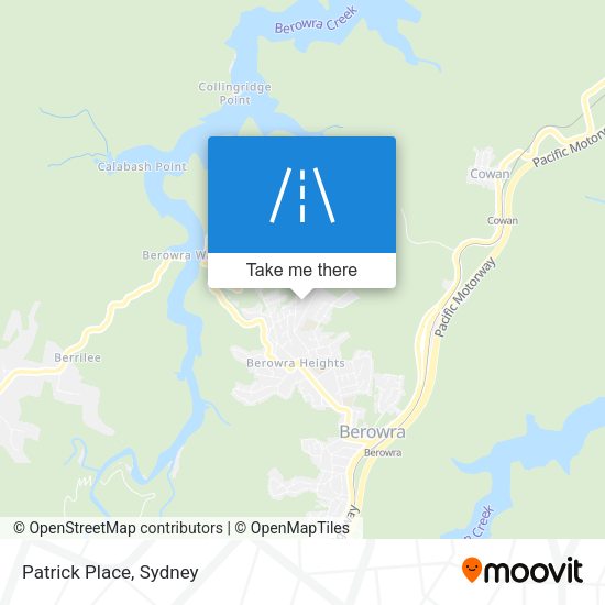 Patrick Place map