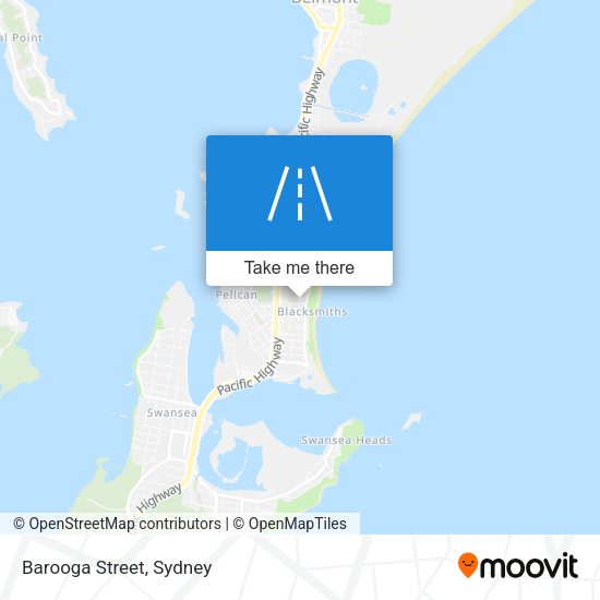 Barooga Street map