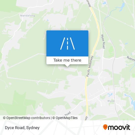 Dyce Road map