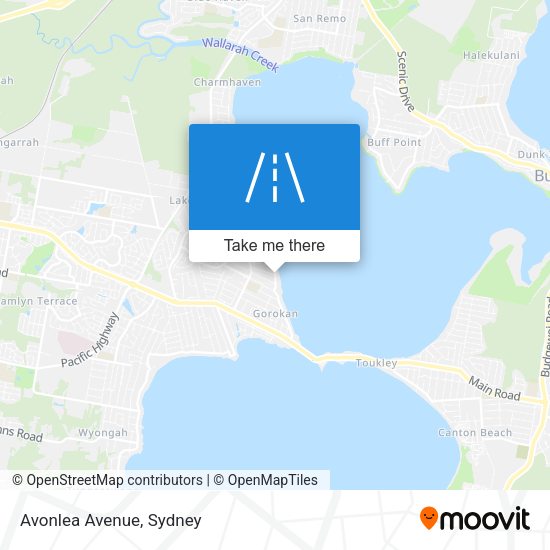 Avonlea Avenue map