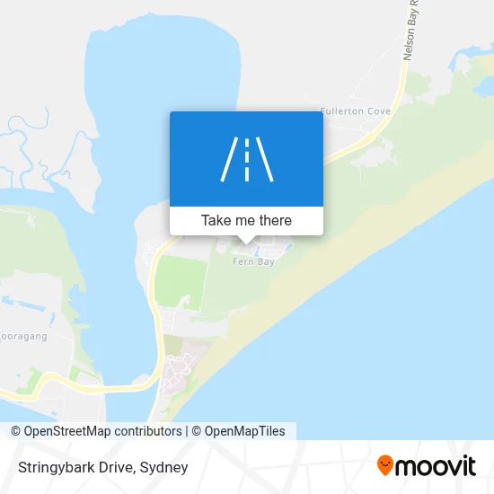 Mapa Stringybark Drive