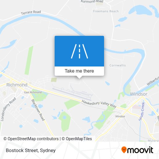 Bostock Street map