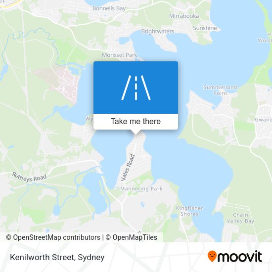 Kenilworth Street map