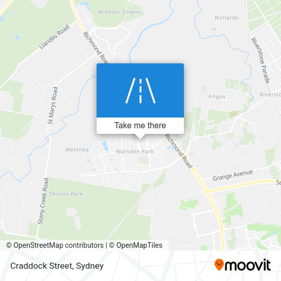 Craddock Street map