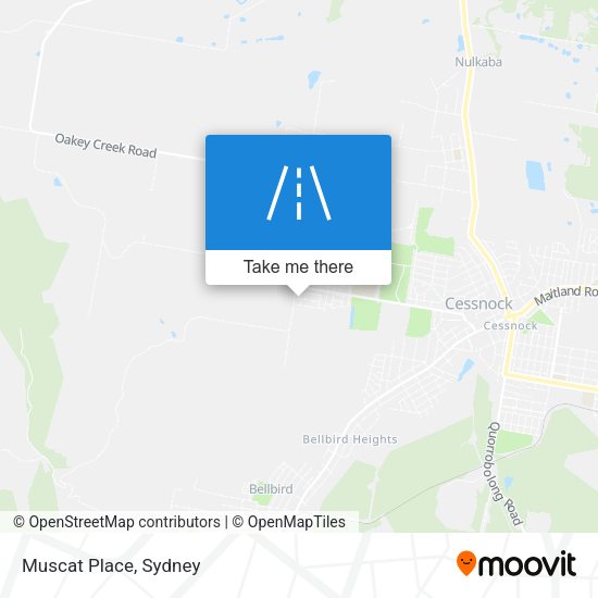 Muscat Place map
