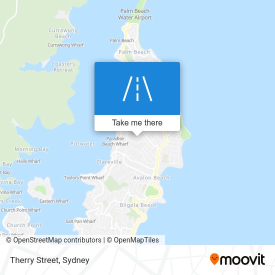 Therry Street map