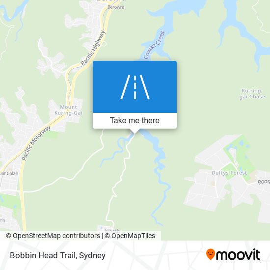 Bobbin Head Trail map