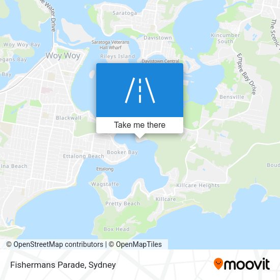 Fishermans Parade map