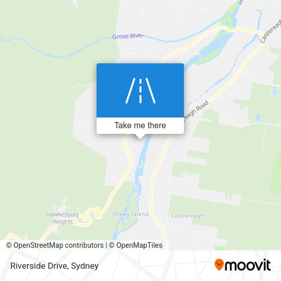 Riverside Drive map