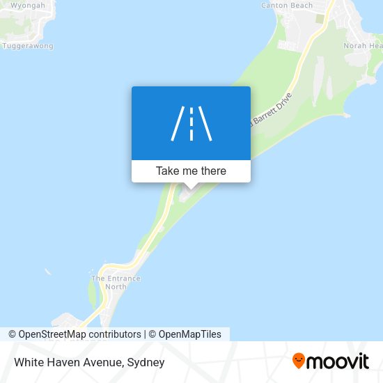 White Haven Avenue map