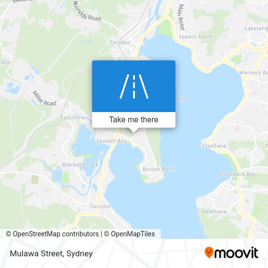 Mulawa Street map