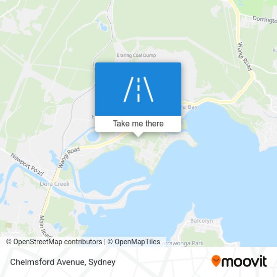 Chelmsford Avenue map