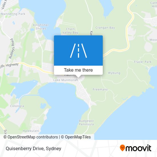 Quisenberry Drive map