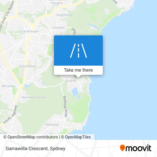 Garrawilla Crescent map