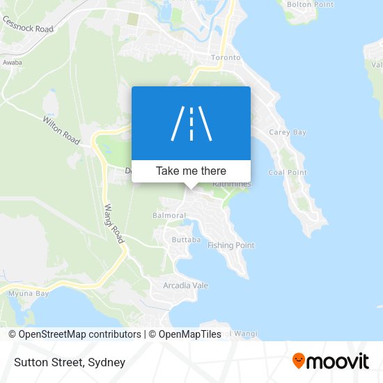 Sutton Street map