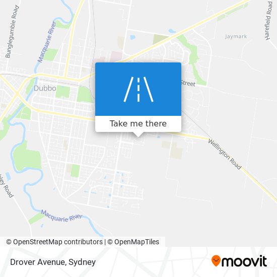 Drover Avenue map