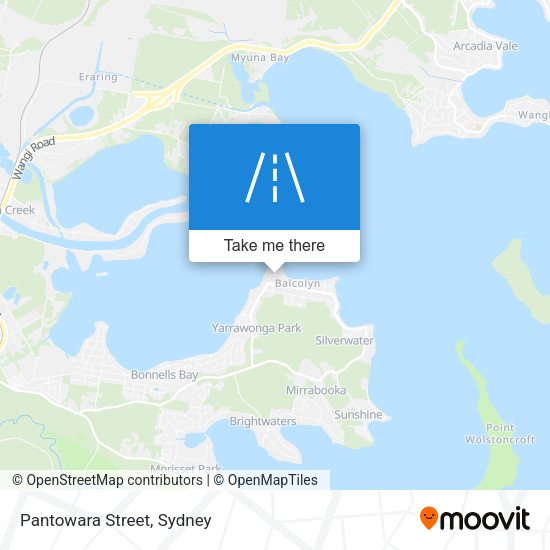 Pantowara Street map