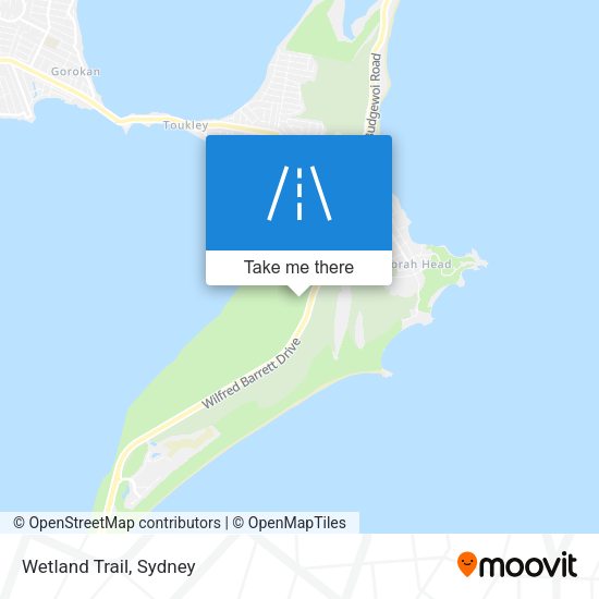 Wetland Trail map