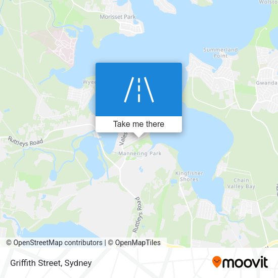 Griffith Street map