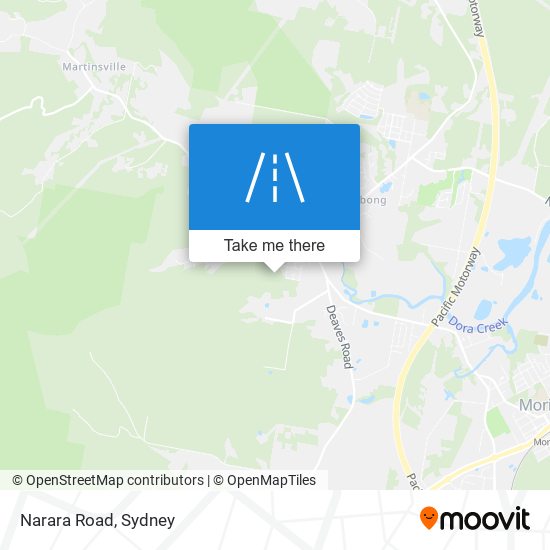 Narara Road map