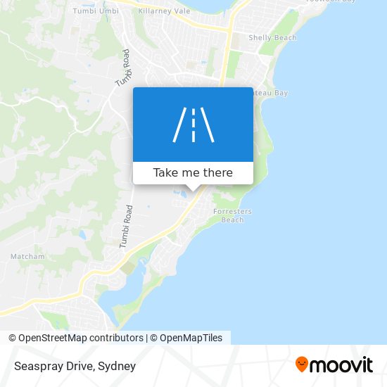 Mapa Seaspray Drive