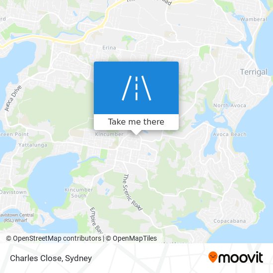 Mapa Charles Close
