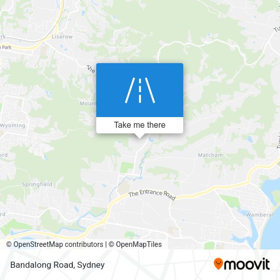Bandalong Road map