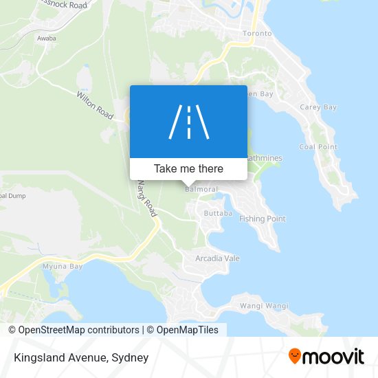Kingsland Avenue map