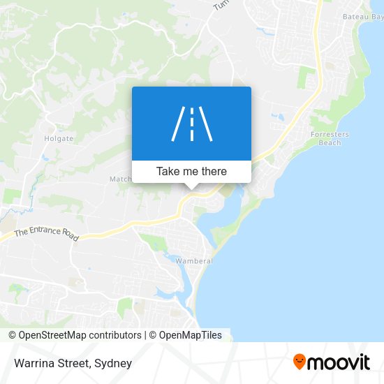 Warrina Street map