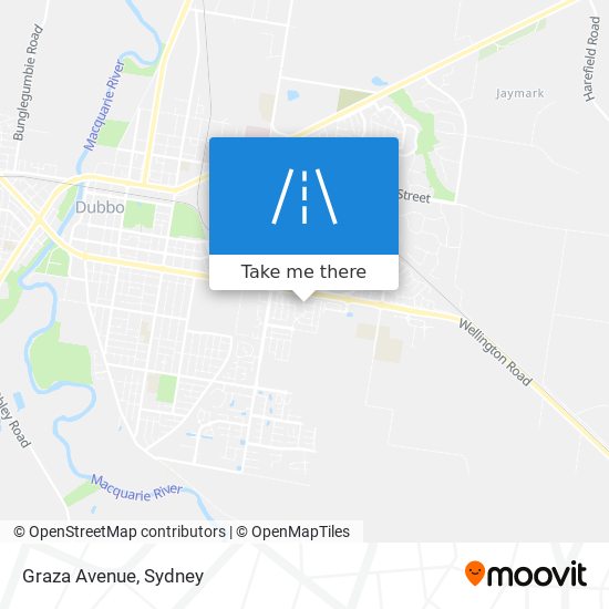 Graza Avenue map