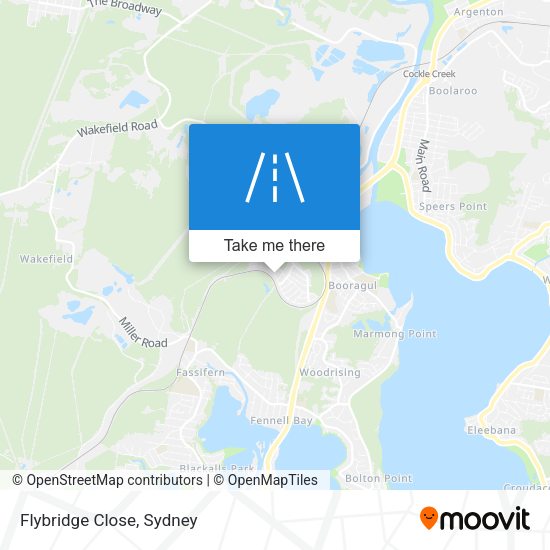Flybridge Close map