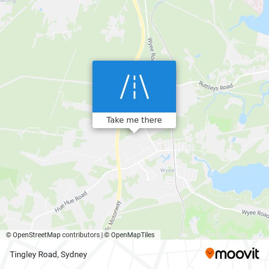 Tingley Road map