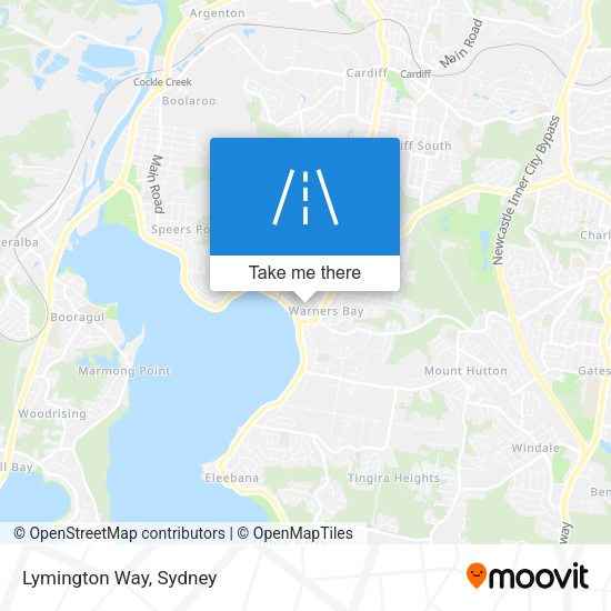 Lymington Way map