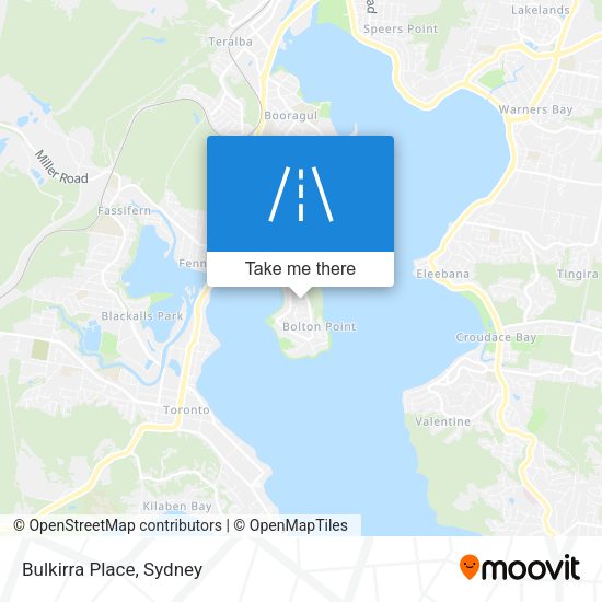 Bulkirra Place map