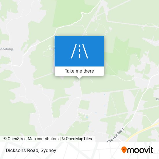 Dicksons Road map