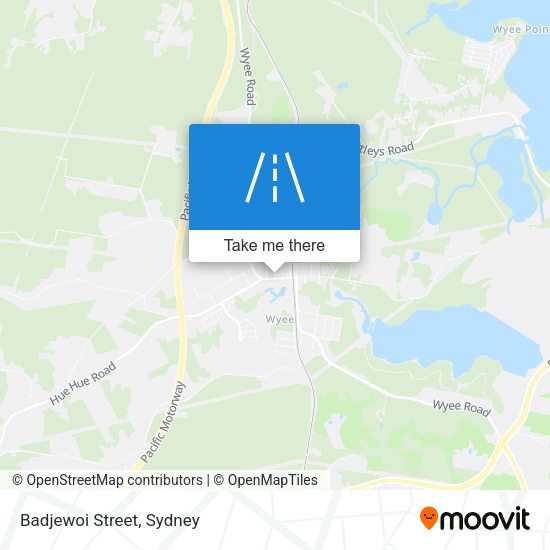Badjewoi Street map