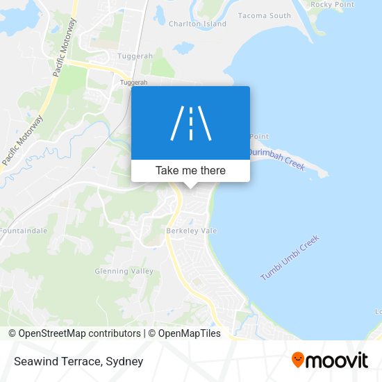 Seawind Terrace map