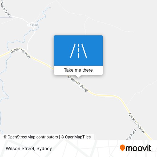 Wilson Street map